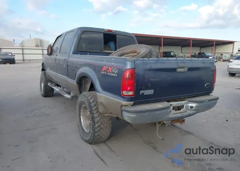 2004 Ford F-250 из США, поврежденный, VIN 1FTNW21P34EA03043